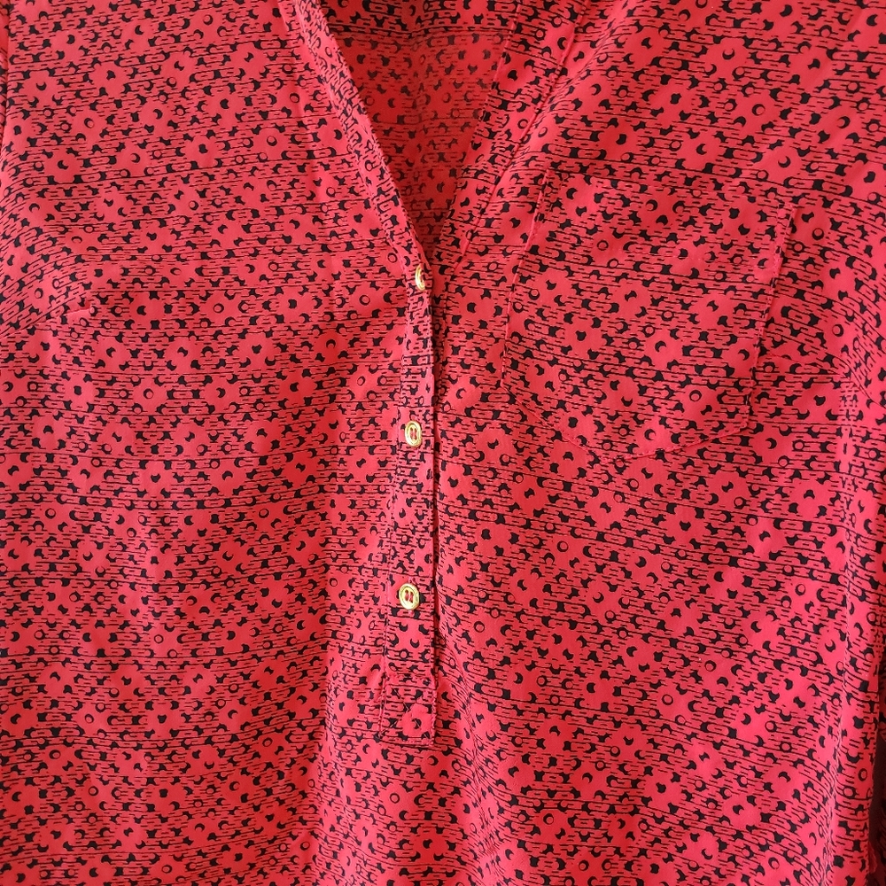 Red Tunic/Top - Picture 2 of 4